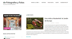 Desktop Screenshot of defotografosyfotos.com